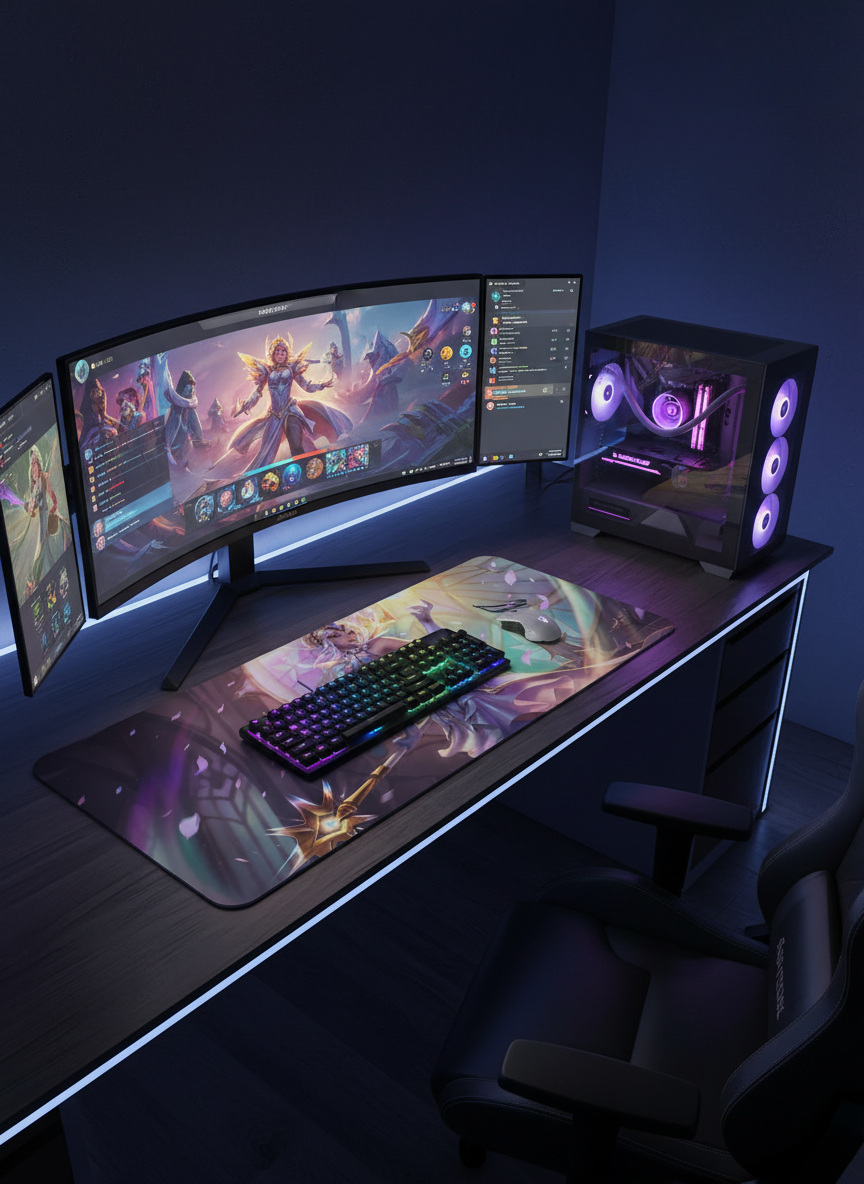 LEAGUE OF LEGENDS EGÉSZ ASZTALOS EGÉRPAD